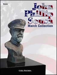 John Philip Sousa March Collection Score band method book cover